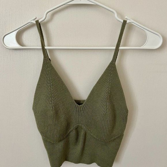 ✧ NWOT ✧ SKYLARK ║ GREEN TANK TOP - Picture 1 of 3